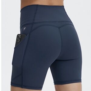 Fabletics Oasis PureLuxe High-Waisted 6'' Short biker shorts size XS